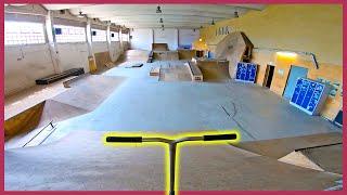 CRAZY GERMAN INDOOR SKATEPARK! *Heizhaus Skatepark*