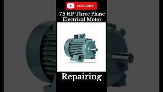 7.5HP Three Phase Motor Repair #engineering #lathemachine