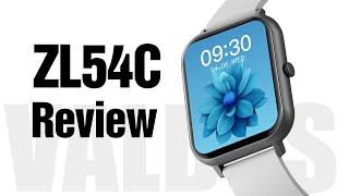 ZL54C Smart Watch; 1 Minute Full Time Version Quick Unboxing & Review