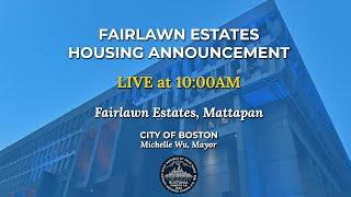 Fairlawn Estates Housing Announcement - March 10, 2025