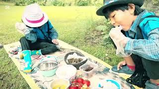 Two Mountain Karen Brothers Are Having Their Traditional Food in Finland 