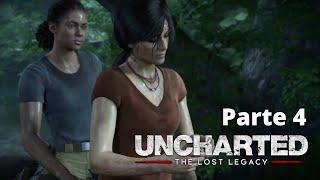 UNCHARTED: LOST LEGACY #4- Gameplay Legenda PTBR | Sem Comentário