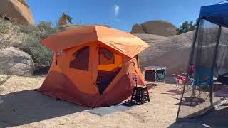 Camping at Joshua Tree National Park , CA-- Campsite Tour