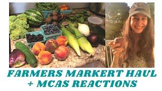 Farmers Market Haul! + More Mast Cell Reactions - Days In My Life Vlog