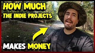 How Much The Indie Projects Makes Money On YouTube 2023