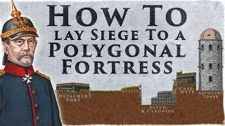 How to Lay Siege to a Polygonal Fortress in the 18th and 19th Centuries