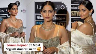 Sonam Kapoor at India's most Stylish Award Event  #sonamkapoor #bollywoodglamour