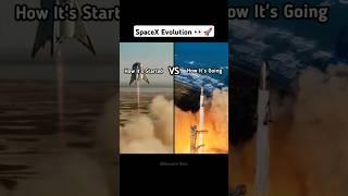 SpaceX Rocket Evolution From 2002 To 2025  #spacex #spacexfalcon9 #elonmusk #spacexnews #shorts