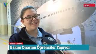 Okul Bahçesinde Havacılığı Öğreniyorlar