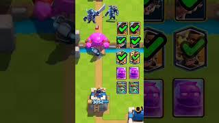 Clash Royale PEKKA Vs Mini PEKKA️ #clashroyale #cr #gaming #shorts