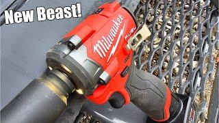 New Milwaukee M12 Stubby 2563-20 Removes 500 Ft Lbs With Ease