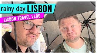 BEST FOOD AT TIME OUT MARKTET LISBON  & Rainy Day in Lisbon Portugal Vlog // What to do in Lisbon