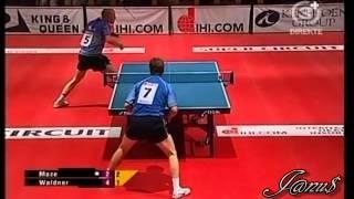 2005 IHI Cup (ms-qf) MAZE Michael - WALDNER Jan-Ove [Full Match|Short Form/Slow Motions&Music]