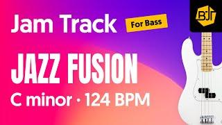 Jazz Fusion Jam Track in C minor (for bass) "Flashpoint" - BJT #127