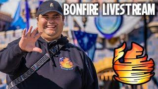 Bonfire Livestream - Universal getting interesting, Walls Come Down At Disneyland & Q&A