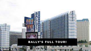 Bally's Las Vegas Full Tour 2022 - Amazing Bellagio Fountains View!