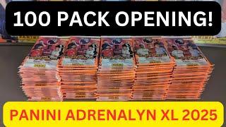 100 PACK OPENING! HUGE PANINI PREMIER LEAGUE ADRENALYN XL 2025 PACK OPENING!