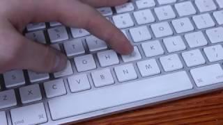 Apple Aluminium Keyboard (A1243) review (scissor switches)