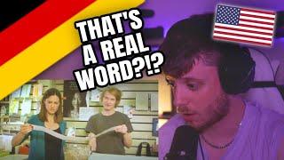 American Reacts to Seeing the Funny Side of the German Language