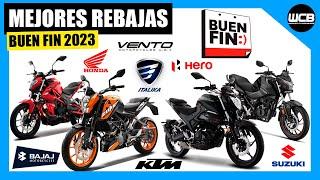 Las MEJORES MOTOS del BUEN FIN  | 2023