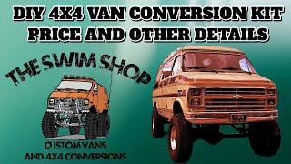 DIY 4x4 Van Conversion Kit - Price & Other Details - The Swim Shop 4x4 Van Conversions