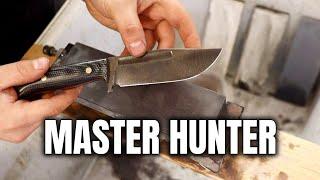 [ STONE SHARPENING ] the KN Knives Master Hunter