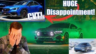 The Subaru WRX STI Returns, Kinda…Mustang EcoBoost RTR, Tesla Model Y Refresh + More! Weekly Update!