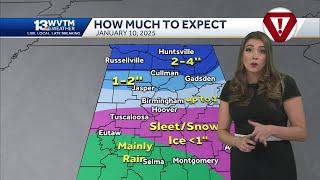 Alabama Winter Storm: Snow, sleet, and freezing rain all in the weather forecast on Friday, Patch...