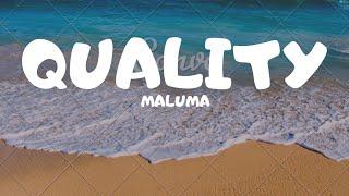 Maluma - Quality (Letra_Lyrics) ( 360 X 640 )