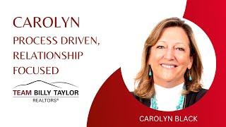 Team Talks with Carolyn Black, Real Estate Agent at Team Billy Taylor RealtorsⓇ