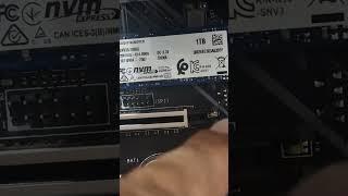 Misplaced M.2 SSD.