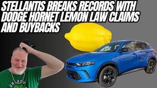 Dodge Hornet Breaks Records With Massive Lemon Law Rate And Buy Back Rate. We Show How Many 