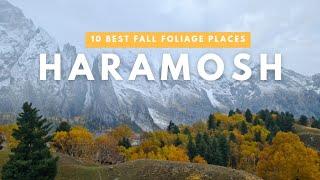 Haramosh in Autumn - 10 Best Things to Do in the Unforgettable Valley of Northern Pakistan [4K] UHD