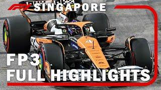 FP3 Singapore Full Highlights | 2024 Singapore Grand Prix