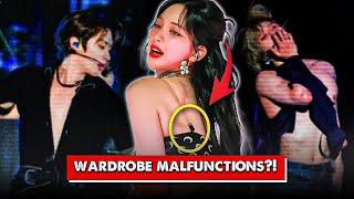 KPop Idols Wardrobe Malfunction on Stage