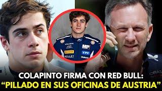  FRANCO COLAPINTO FIRMA CON RED BULL Y VIAJA A SUS OFICINAS EN AUSTRIA ️