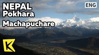 【K】Nepal Travel-Pokhara[네팔 여행-포카라]구름 위로 솟은 ‘마차푸차레’/Machapuchare/Snow/Mountain/Scenery