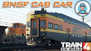 Driving BNSF Cab Car (Custom Livery) in TSW4