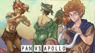 Apollo vs. Pan: Un Duello Musicale - Mitologia Greca - Storia e Mitologia Illustrate