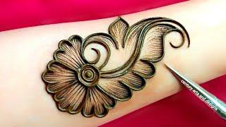 Very beautiful stylish front hand mehndi design | easy mehndi design | mehndi ka design | Mehndi.