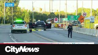 Witness describes chaotic scene after woman shot in Mississauga