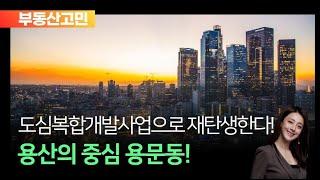 도심복합개발사업으로 재탄생한다!용산의 중심 용문동!