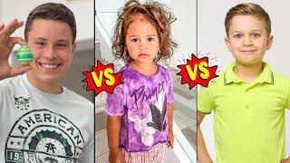 Bryton Myler vs Alaia McBroom vs Kids Roma Show Lifestyle Comparison 2024