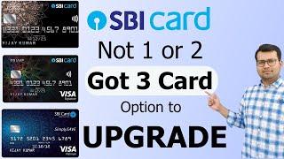 Got 3 Card Upgrade Offer on SBI SimplyClick Credit Card | Card to Card SBI Credit Card Apply Online