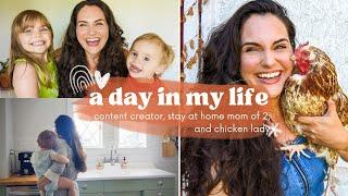 A Day In My Life as a Content Creator, Stay at Home Mom, and Chicken Lady!