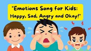 Emotion Song for Kids | Happy, Sad, Angry | Learn Feelings Through Music! | BooBooABC