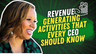 Revenue Generating Activities Every CEO Should Be Doing | Dr. Cozette M. White