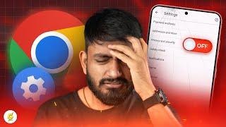 5 Dangerous Chrome Settings અત્યારેજ OFF કરો  | Geekified Gujarati