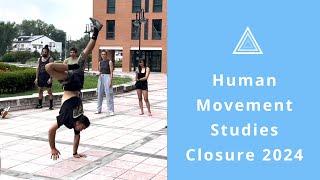 Human Movement Studies - Closure 2024