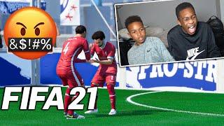 LORENZO GETS ANGRY!! FIFA 21 VOLTA FOOTBALL MTG GAMING